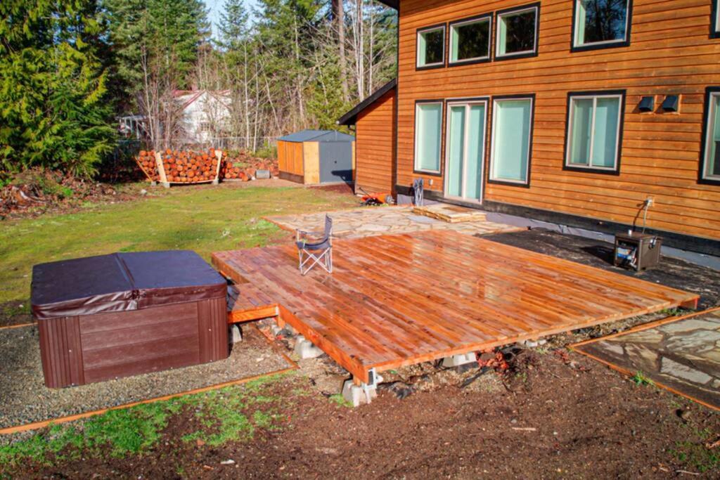 Newly Built Modern Chalet Duplex - 1 Mount Hood Village Exterior foto