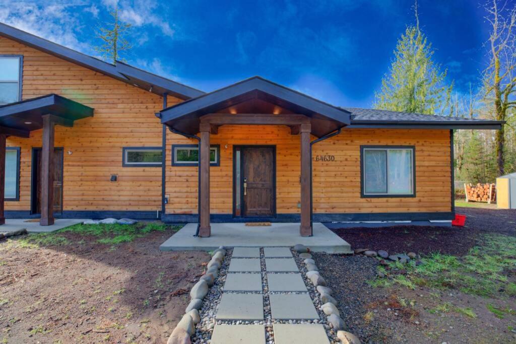 Newly Built Modern Chalet Duplex - 1 Mount Hood Village Exterior foto